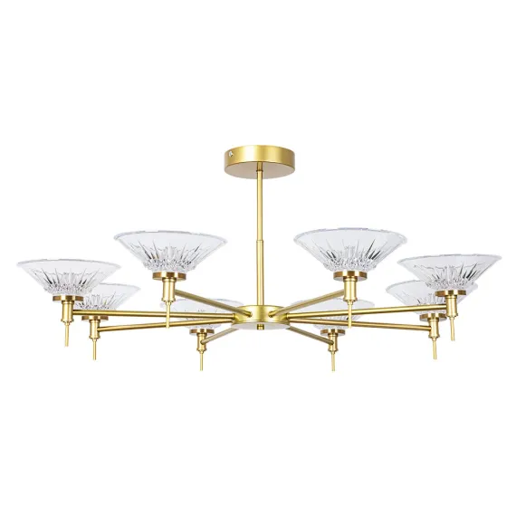 Люстра на штанге Arte Lamp ALESSIA A2076PL-8GO