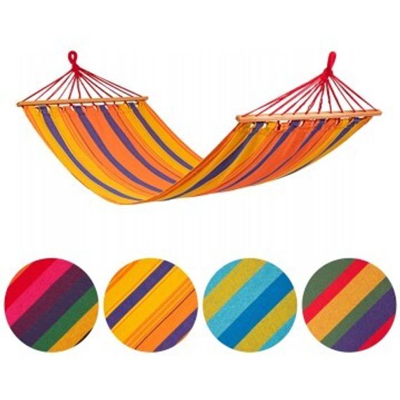 Гамак Helios тканевый 200х100см с планко (HS-G-P-200х100)