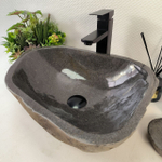 Раковина из речного камня RS-65221 47*36*15 0856