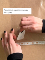 Трансфер переводной - декаль для свечей и гипса день святого валентина 006 А5