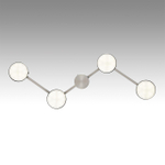 8116/4C COMFI LN26 250 никель, металл Люстра потолочная LED GX53 4*7W 220V SANATA