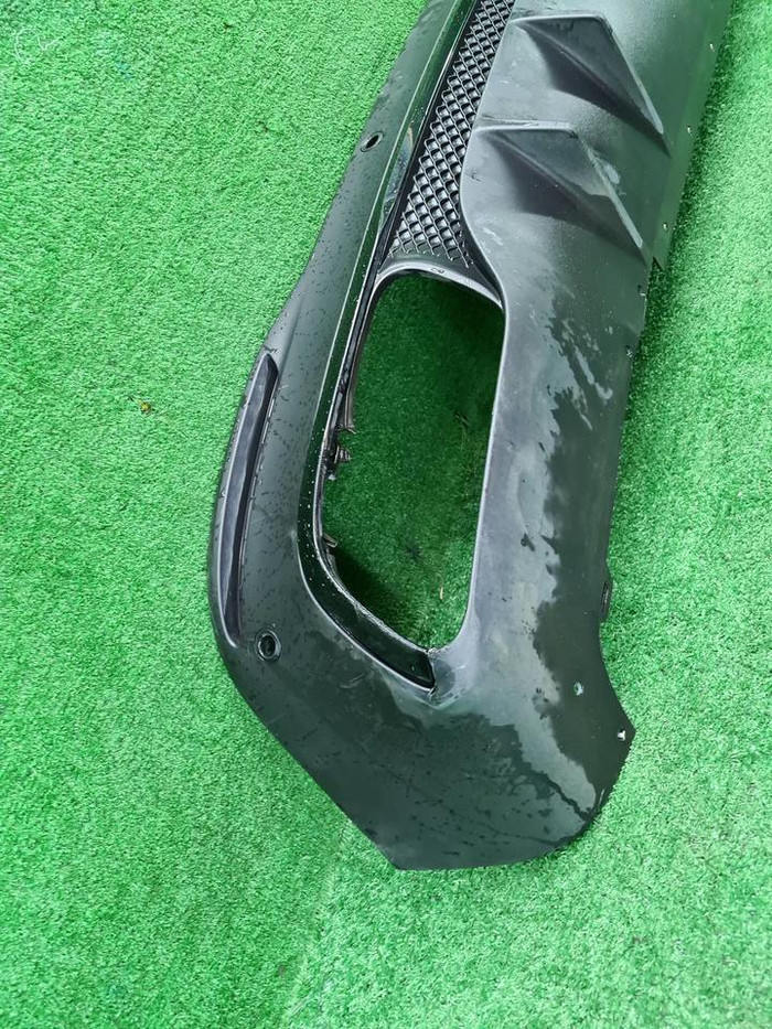 Юбка заднего бампера Mercedes GLE V167 18-24 AMG