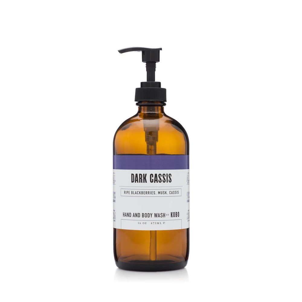 DARK CASSIS Жидкое мыло для рук и тела, KOBO Candles