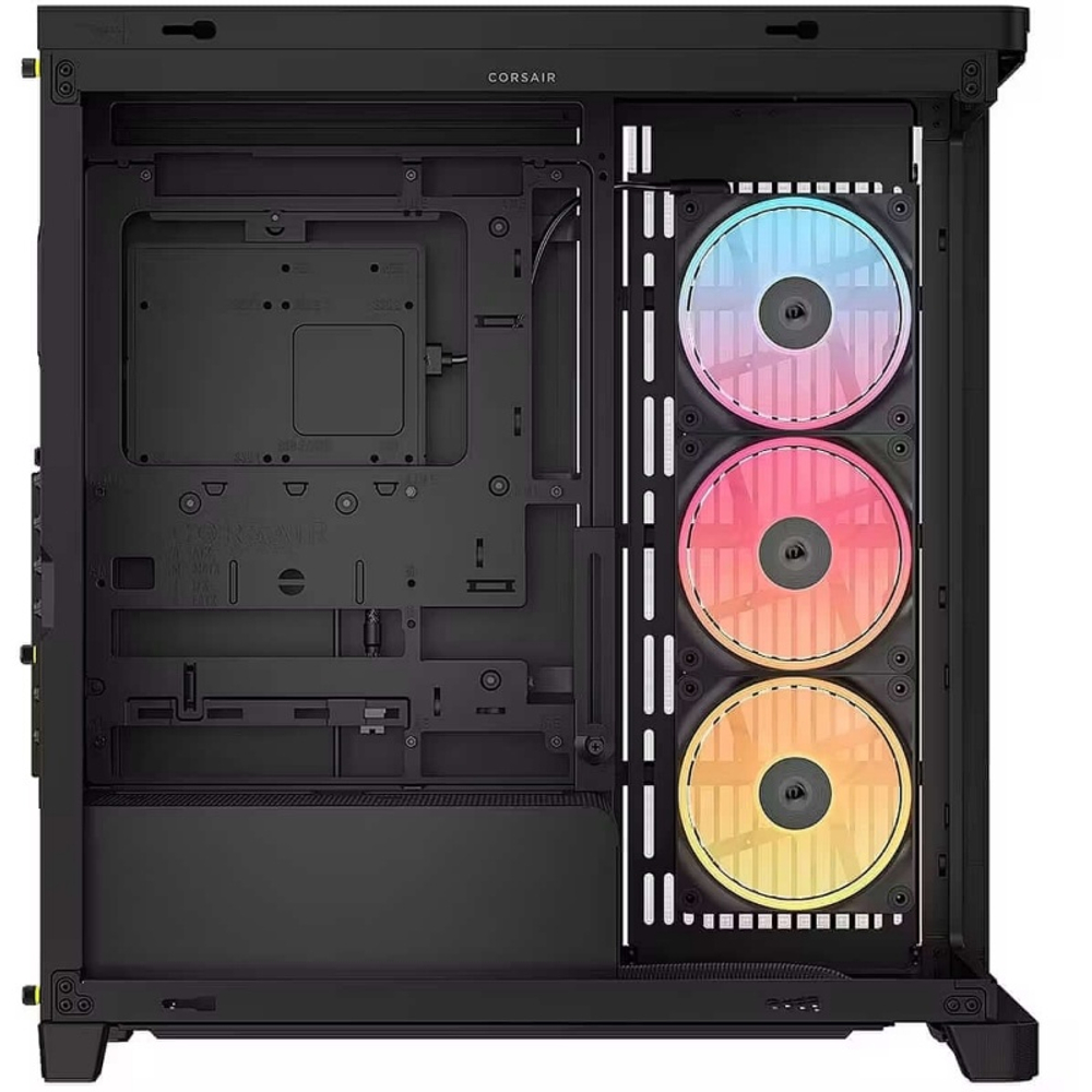 Корпус Corsair Frame 4500X LX-R RGB iCUE LINK, Midi-Tower, E-ATX, ATX, mATX, mITX, Black, без БП