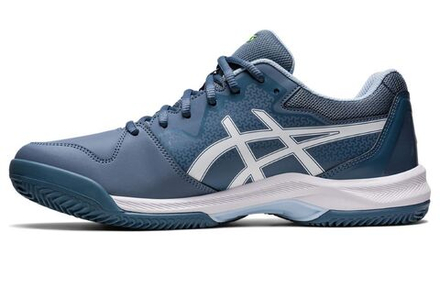 Мужские кроссовки теннисные Asics Gel-Dedicate 7 Clay - steel blue/white