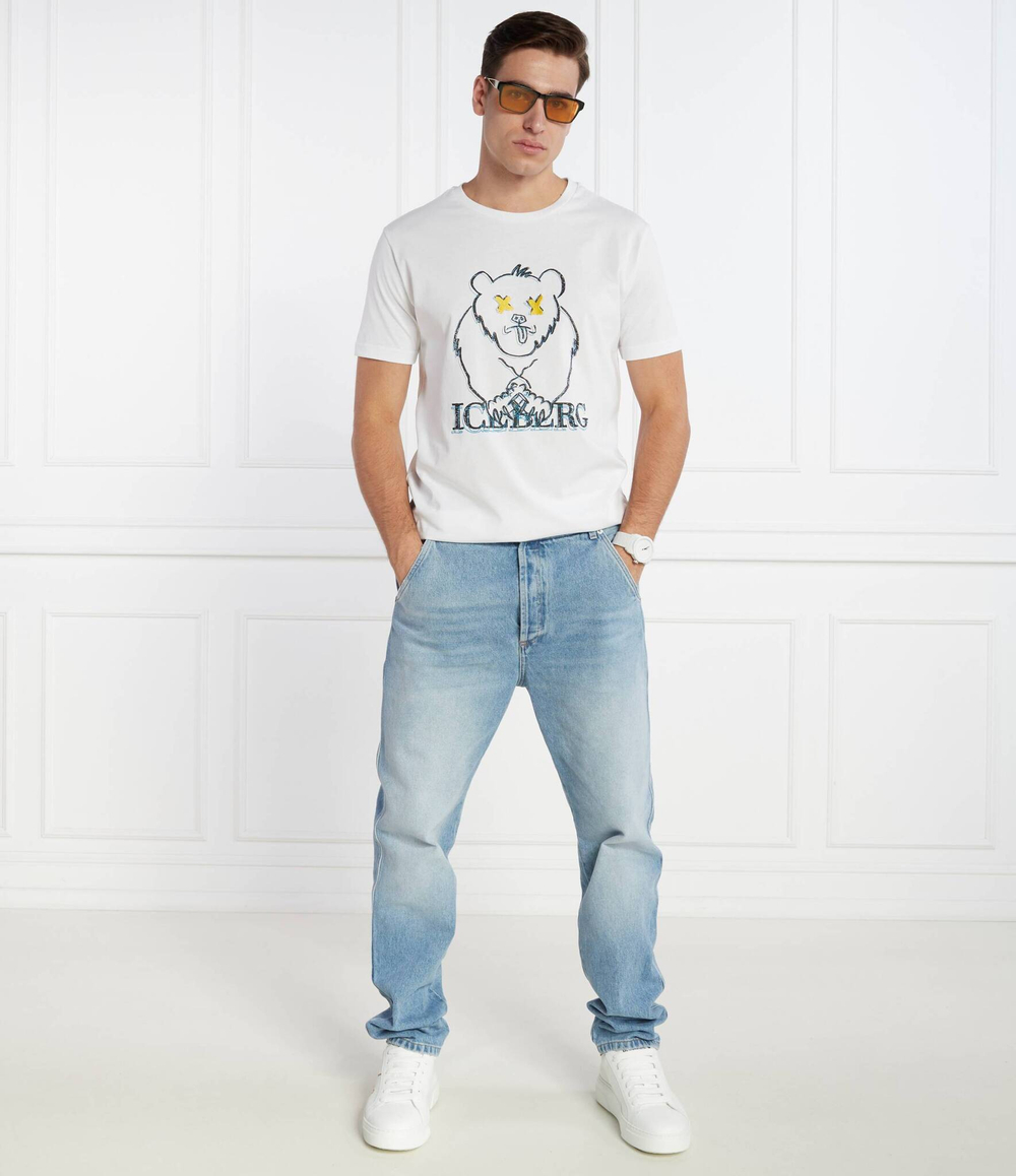 Футболка Iceberg - белый(242 I1P F019 6306)