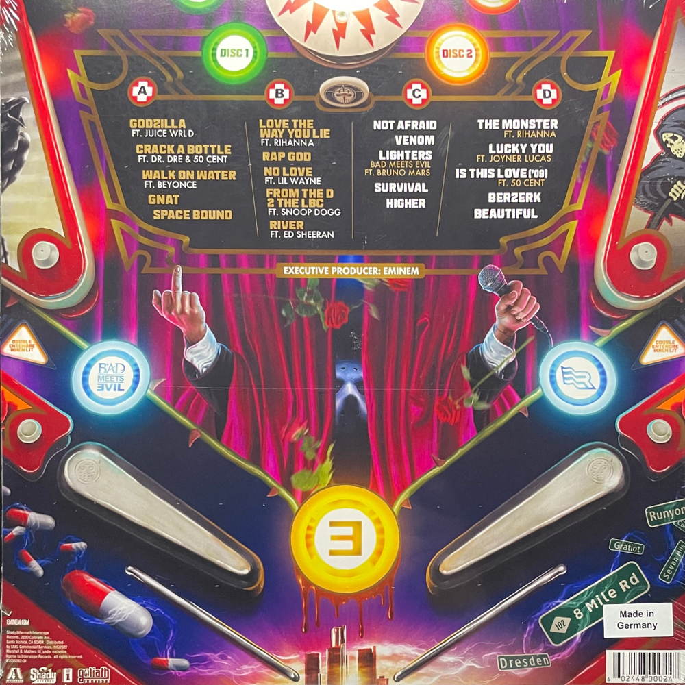 Eminem ‎– Curtain Call 2 2LP (Германия 2022г.)