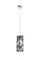 5076-1GD+C GOLD+SMOKE (1/10) Люстра NW #