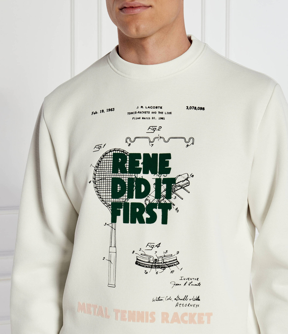 Худи Lacoste - белый(SH0129)