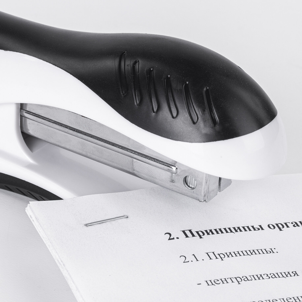 Скобы для степлера цинковое покрытие №24/6 1000 штук BRAUBERG "EXTRA" до 30 листов (40 штук в упаковке)