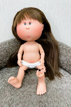 УЦЕНКА2 Кукла Nines виниловая 30см MIA CASE шарнирная без одежды (1210W)