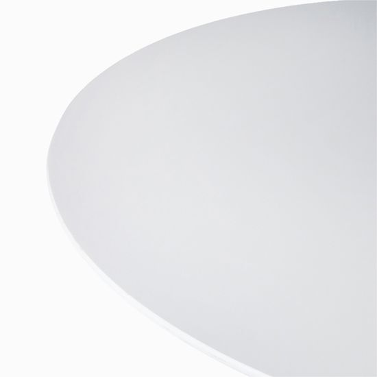 Обеденный стол New Island диаметр 120 белый/черный