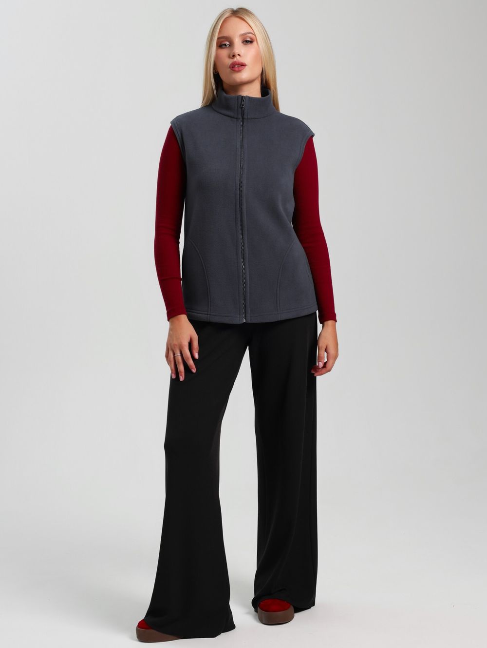 Толстовка (жилетка) Орбита Виотекс СЕРЫЙ