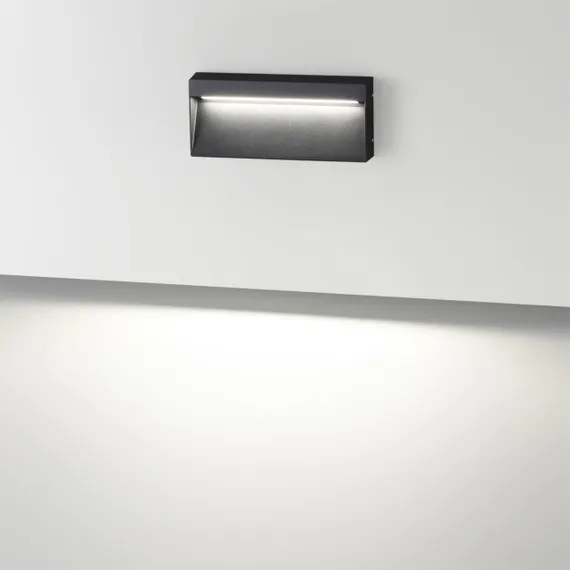 6649/5WL NATURE ODL24 000 черный/металл/акрил Подсветка для лестниц IP54 LED 5W 4000K 180° AC85-265V VITTY