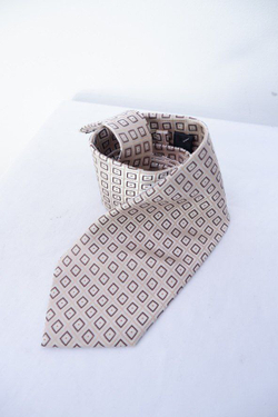 Галстук Pavarotti шелковый светлый