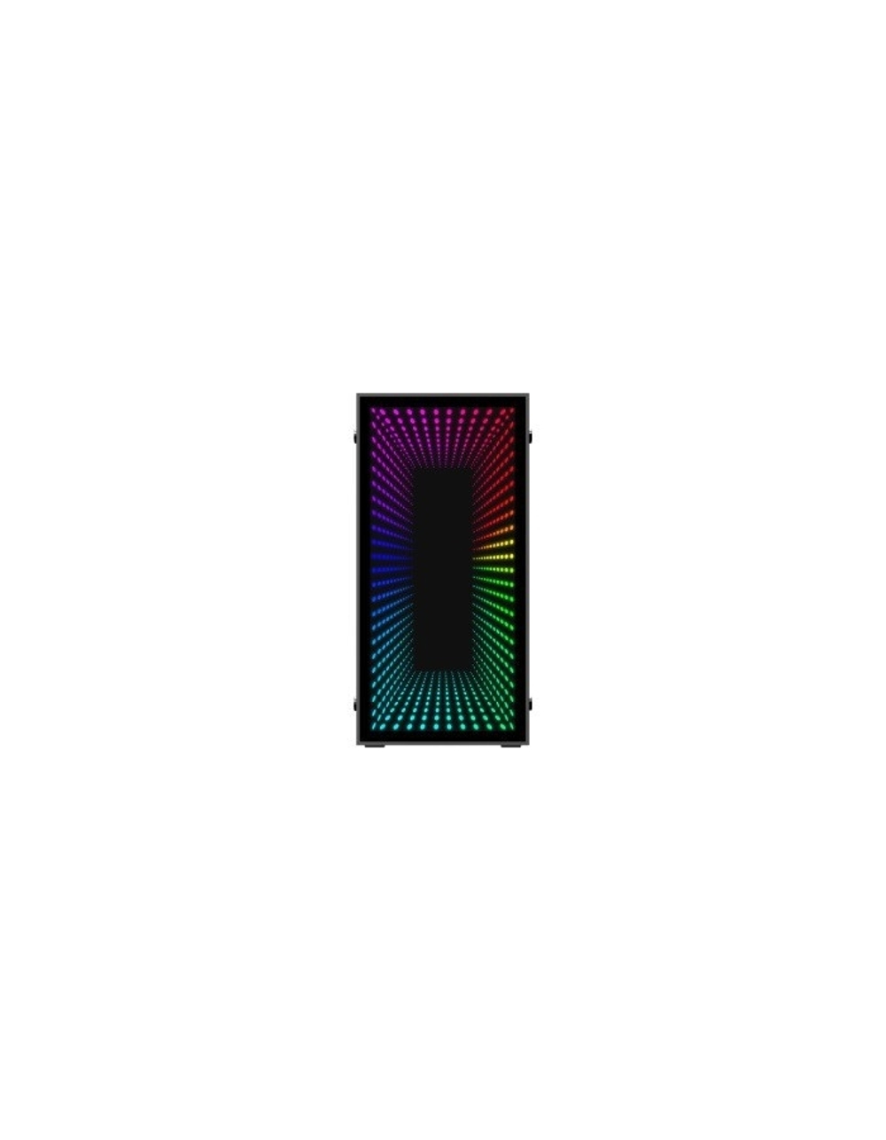 GameMax [Abyss ITX] без БП (Черн., Mini-ITX, зак.стекло,USB3.0, 2*120мм вент+пульт)