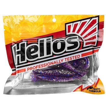 Виброхвост Slash 2,64'/6,7 см Silver Sparkles & Fio 10шт. (HS-19-036) Helios