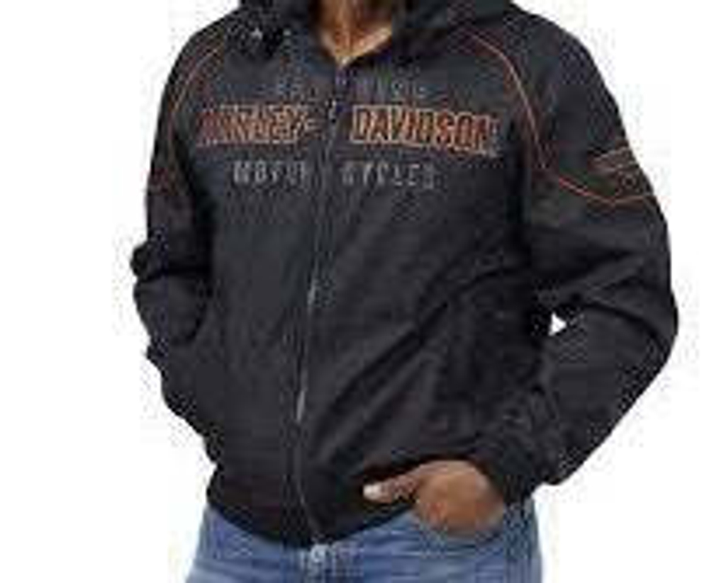 Куртка Idyll Windproof Soft Shell Harley-Davidson съёмный капюшон