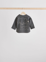 Лонгслив и легинсы в комплекте для малышей Next E48-113, 3 шт., Бежевый, Серый