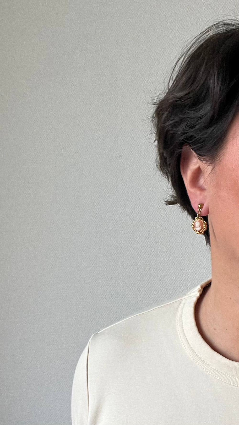 Серьги с камеями Avon