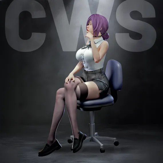 Reze office Lady - Chainsaw Man