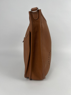 Сумка Hermes Evelyne 29 Barenia Faubourg Fauve
