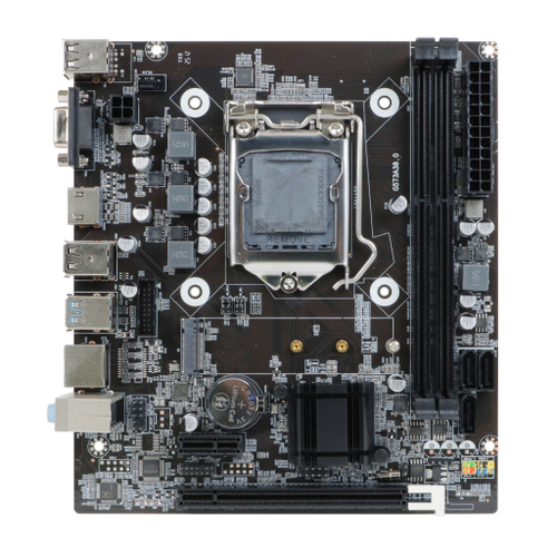 Материнская плата BaseTech H81M-K, Socket1150, mATX, Retail, 2xDDR3, PCIe3.0, 1xM.2, GLAN, 6xUSB2, 4xUSB3, VGA, HDMI (BT-H81M-K)