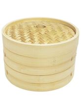 Пароварка бамбуковая Real Tang Steamer 2 яруса 15 см