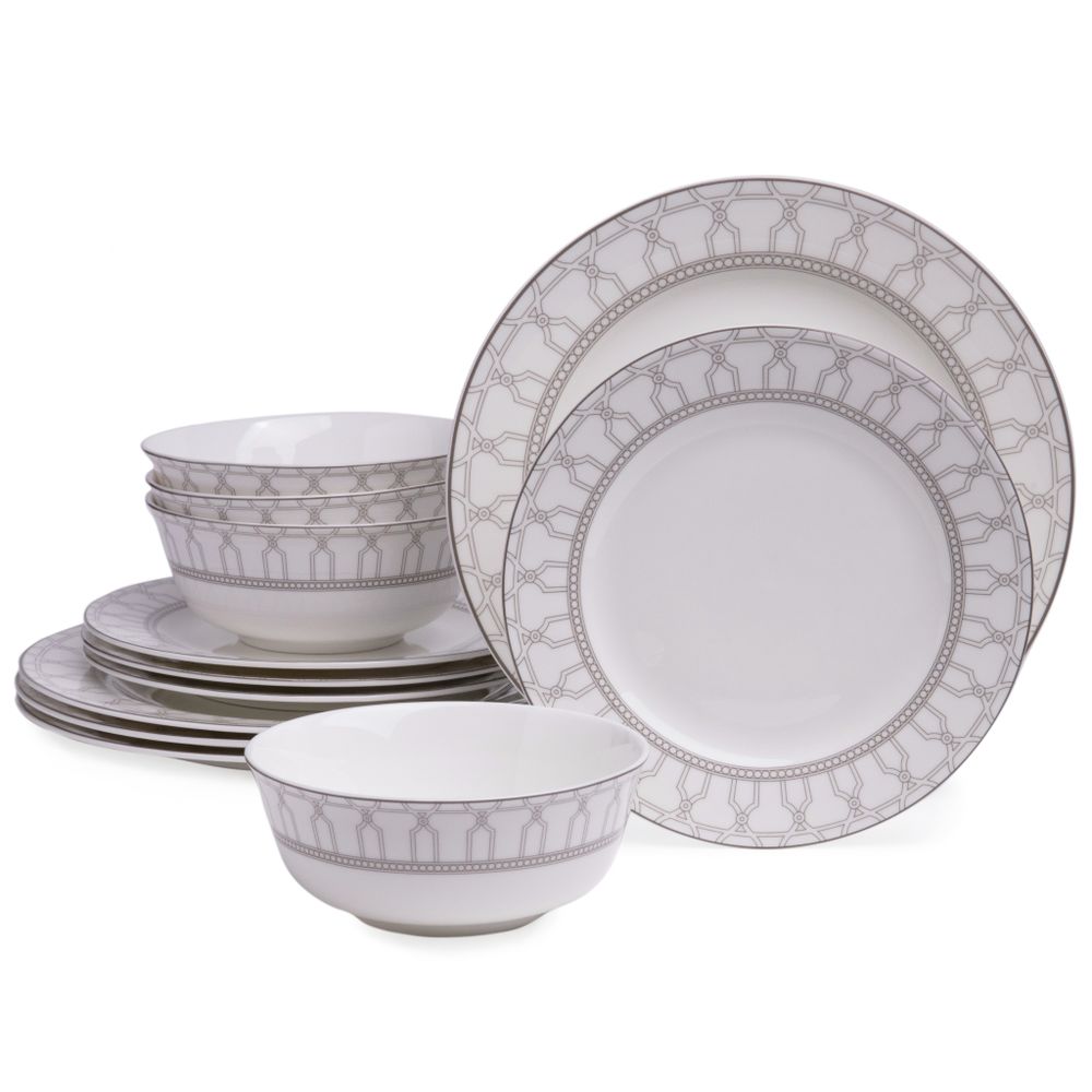 НАБОР ПОСУДЫ ОБЕДЕННОЙ LEFARD "DECISION" НА 4 ПЕР. 12 ПР.