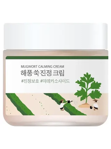 Round Lab Успокаивающий крем с экстрактом полыни Mugwort Calming Cream 80 мл