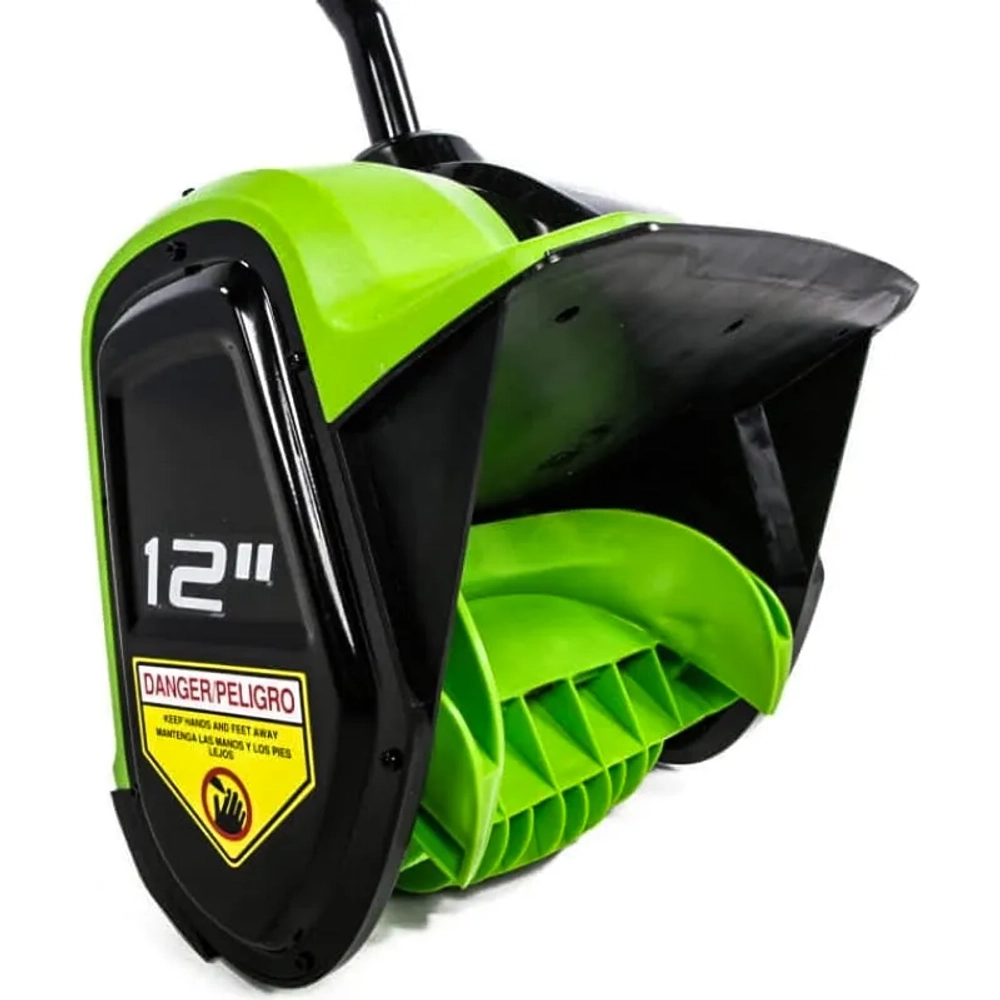 Greenworks GD60SS30K5 60В электролопата (1 x 5 Ач, ЗУ) ковш 30 см, выброс 6 м 2602607UG