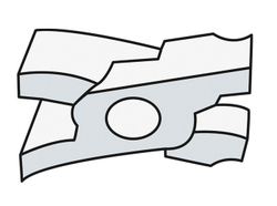 клещи кровельные Stubai алюминиевые изогнутые 45 гр 60 мм 282171