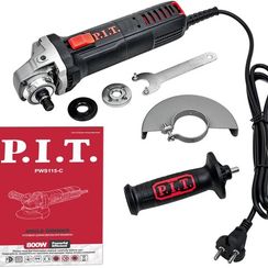 Шлифмашина P.I.T. угловая PWS115-C (115мм, 800 Вт,11000 об.мин) (6)