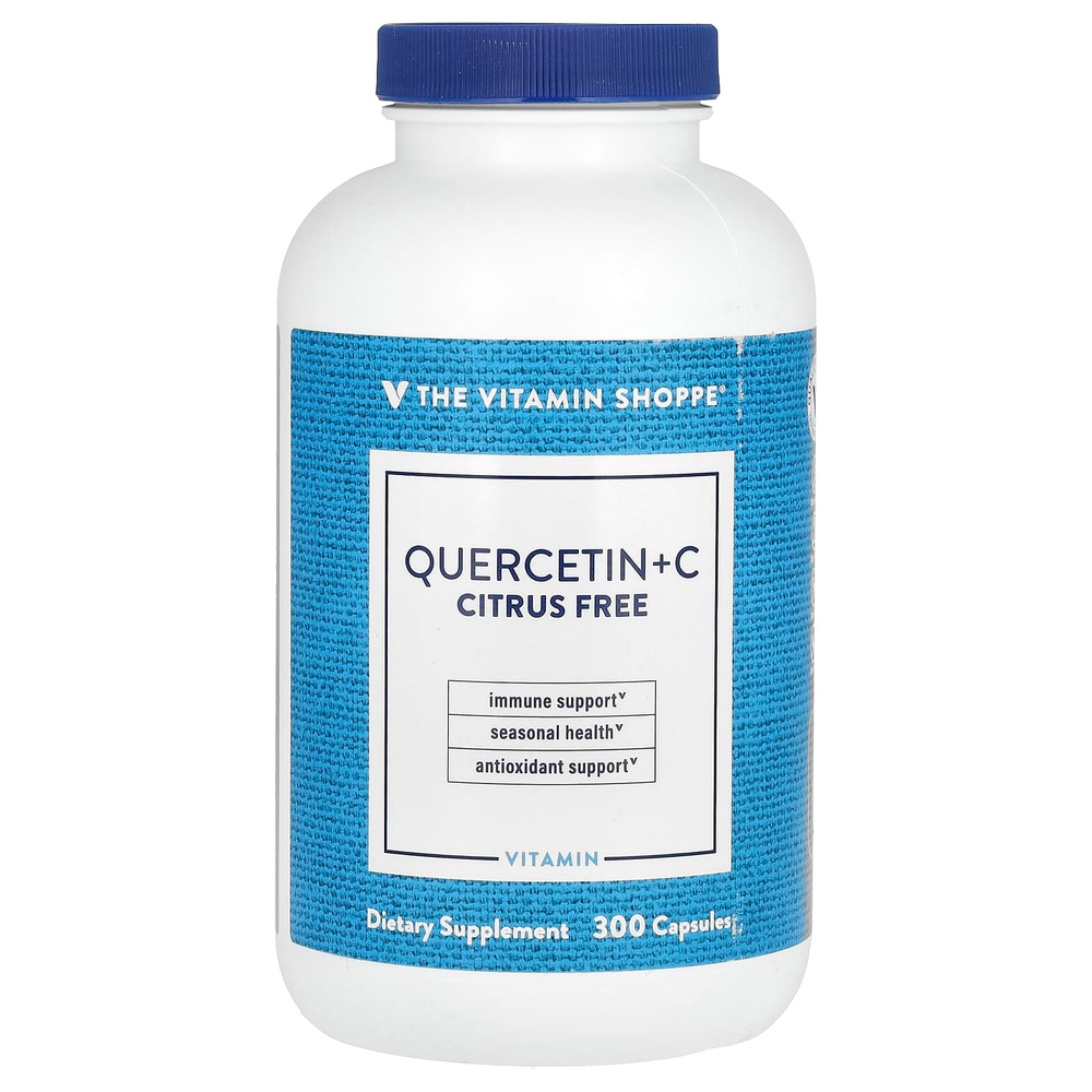The Vitamin Shoppe, Quercetin + C`` 300 капсул