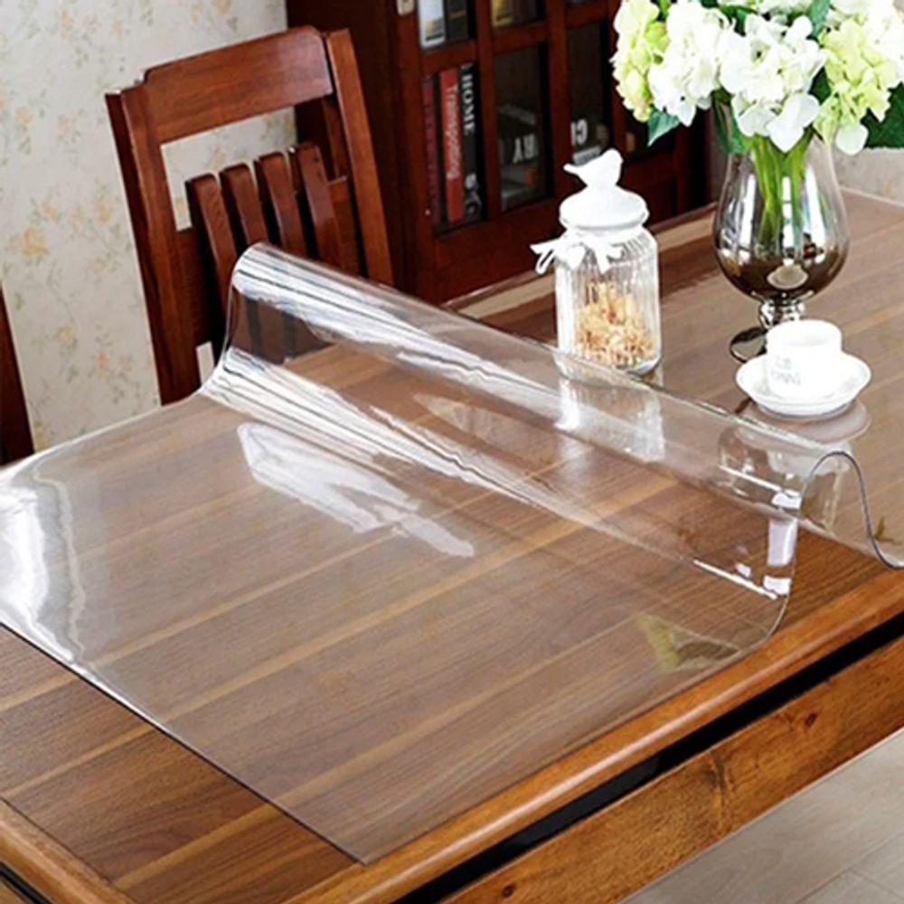 Клеенка столовая ПВХ Dekoline Silicone 1,0*25м (25м/рул) проз. DKL.SC12-100