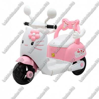Детский электромотоцикл "Kids electric scooter" розовый