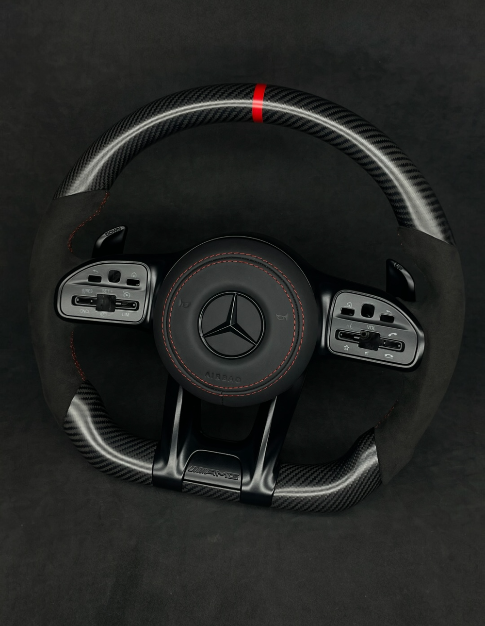 Custom Steering Wheel Mercedes Benz