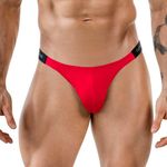 Мужские трусы брифы красные Clever Moda TOKIO BRIEF 186705