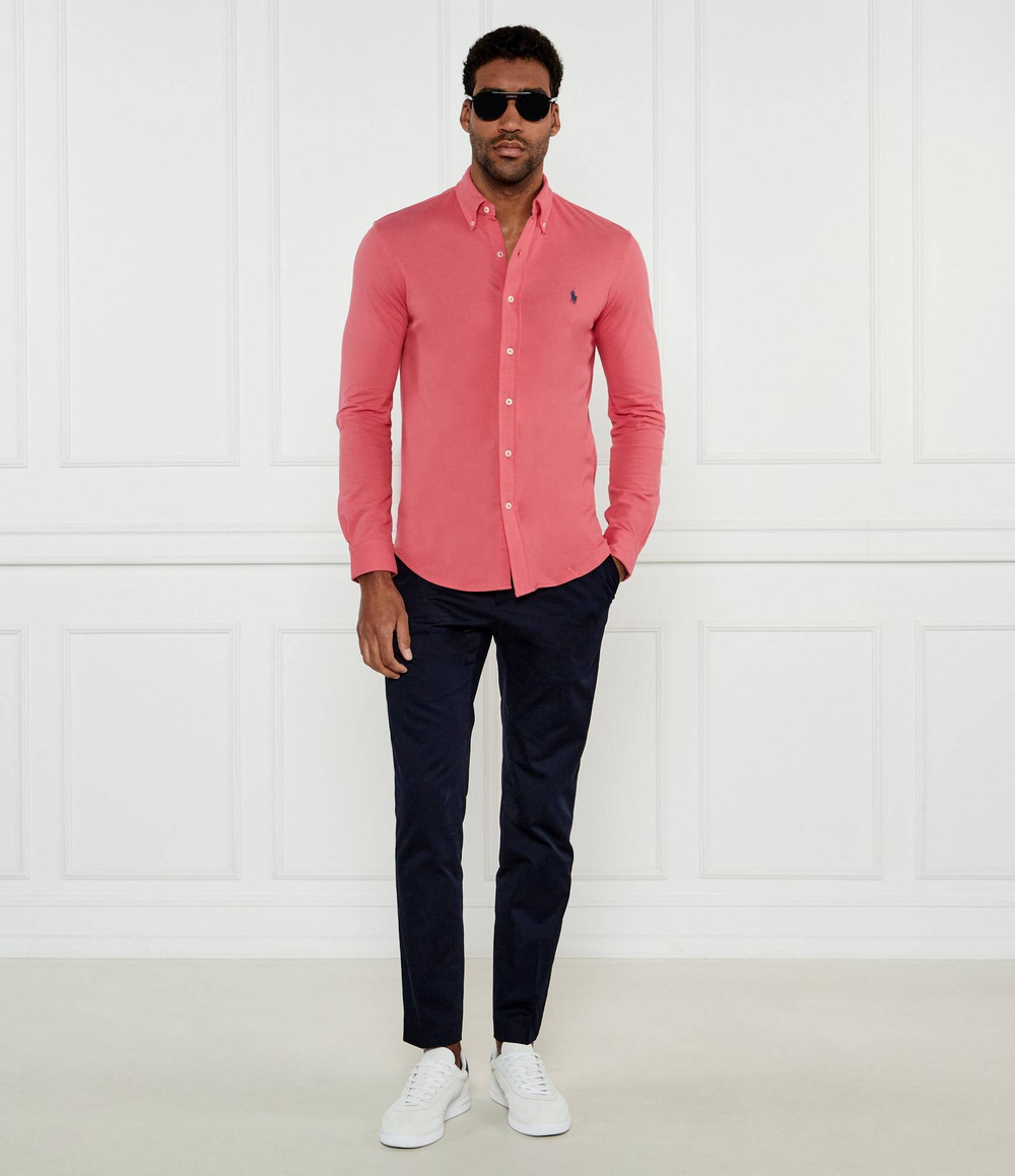 Рубашка POLO RALPH LAUREN - розовый(710654408)