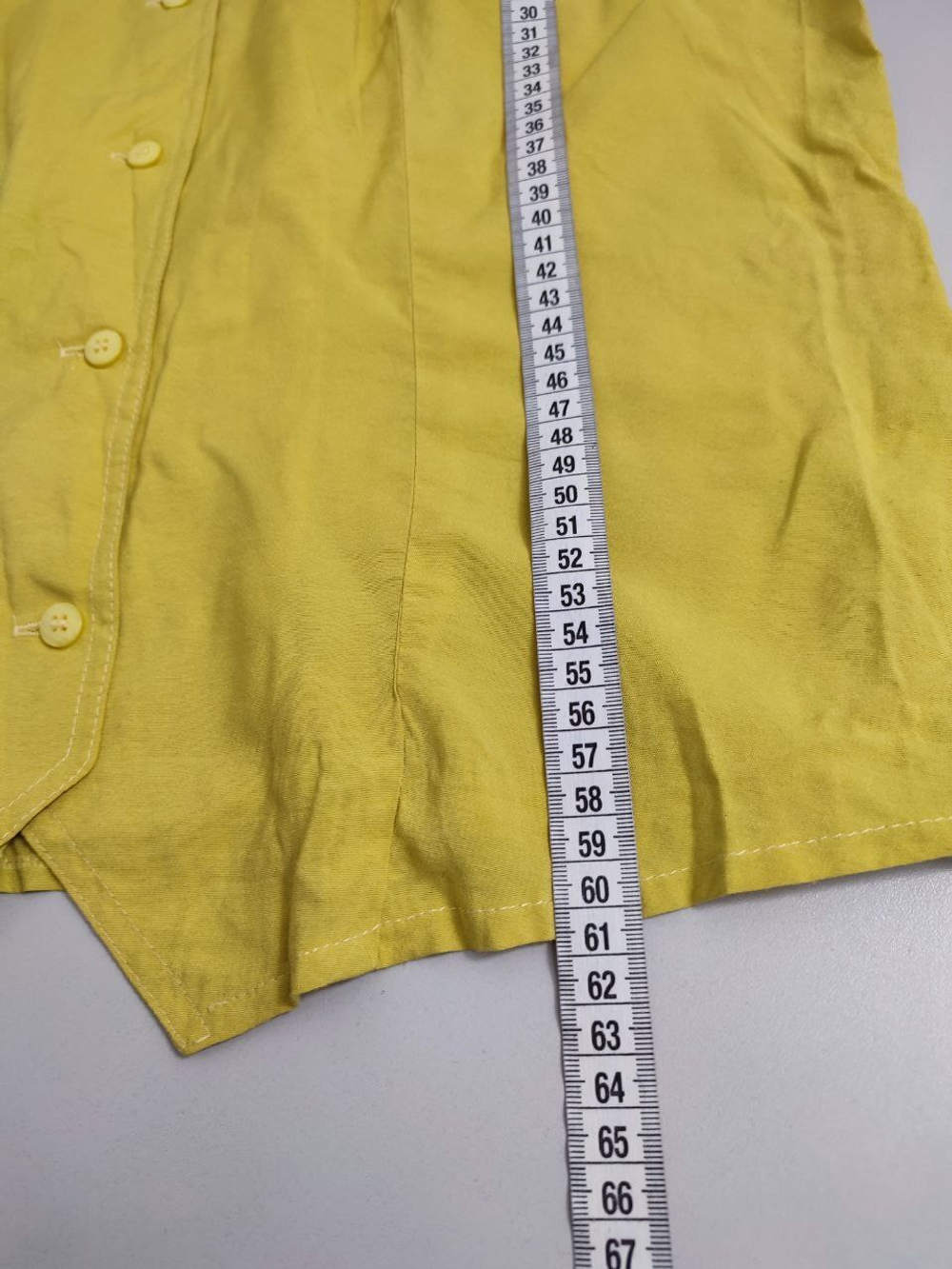 Блузка Rene Fabian желтая 46 размер