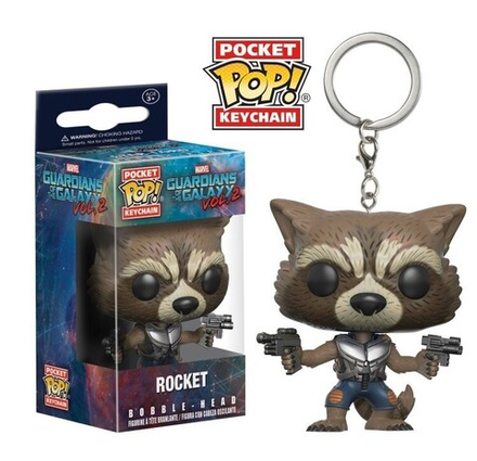 Брелок "Pocket POP! Keychain - Rocket" (Guardians of the Galaxy vol.2)