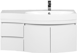 Тумба под раковину Aquanet Опера 115 R белый (2 дверцы 2 ящика)