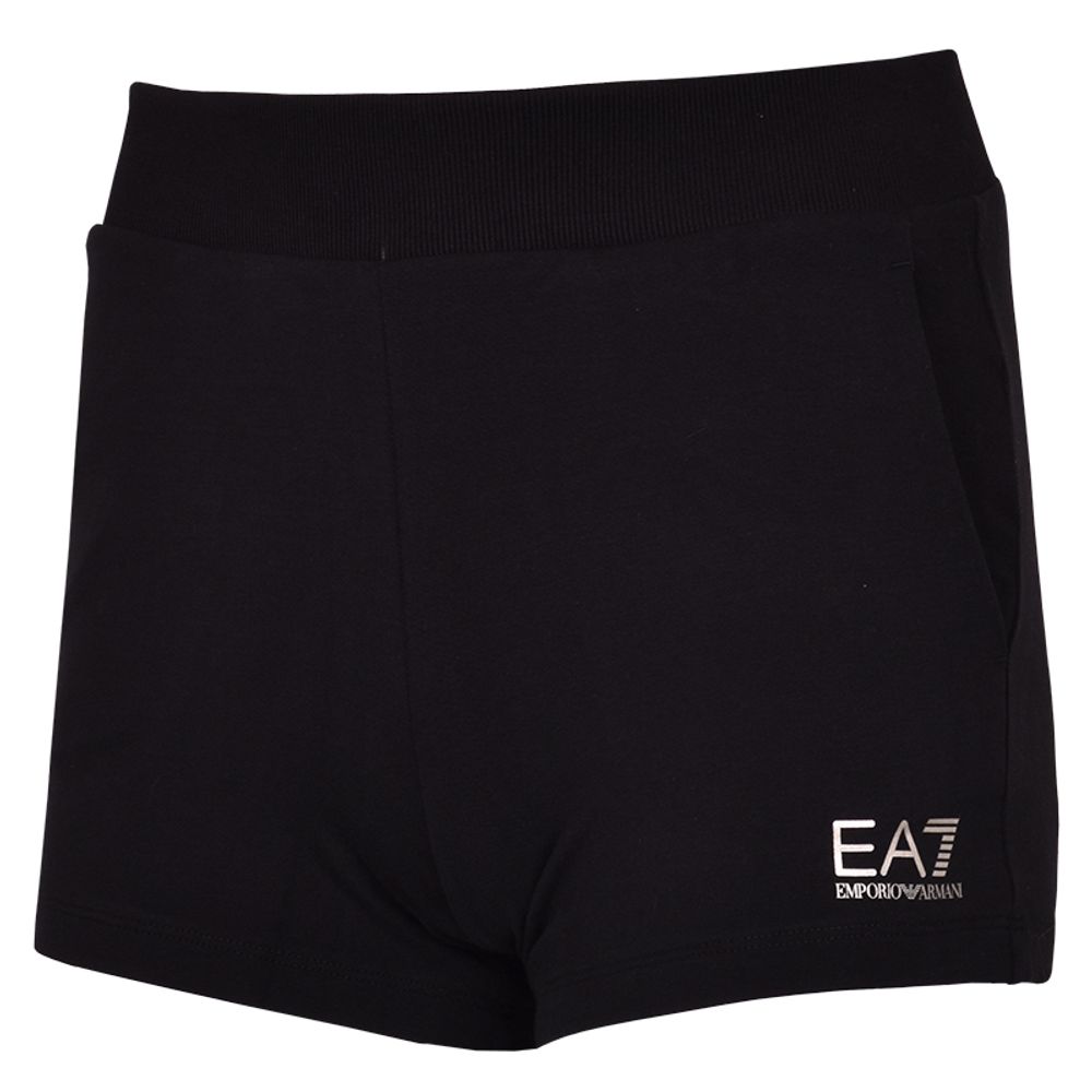 Шорты для девочки теннисные EA7 Girls Jersey Shorts - black