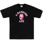 A Bathing Ape Abc Camo College Tee Ss25