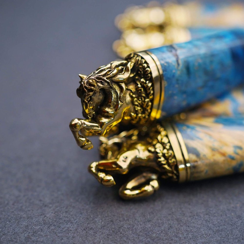 Эксклюзивный набор шампуров "Ретивый конь"