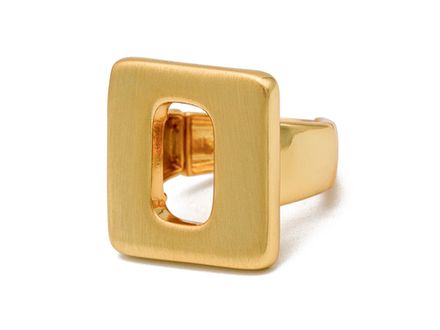 Перстень квадратный "Satin", 22,5мм