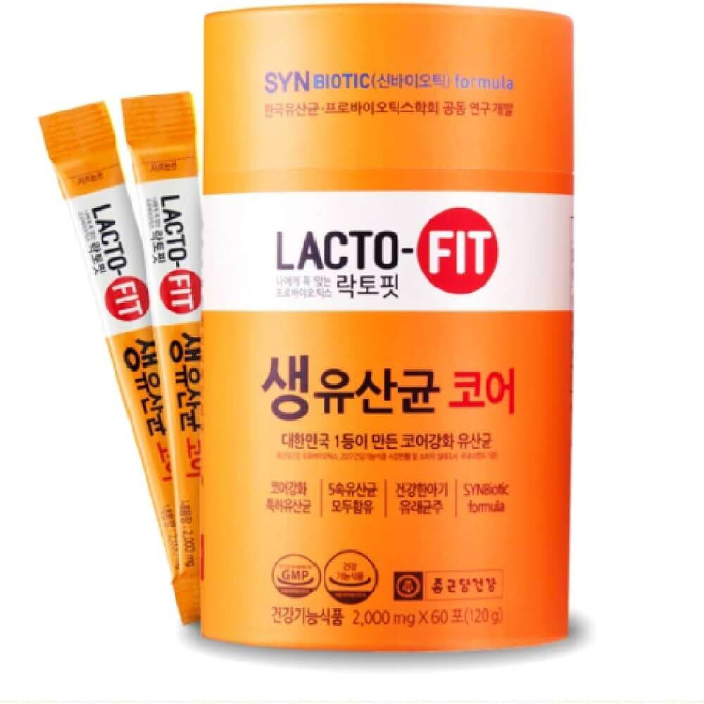 Lacto-Fit  Премиум комплекс усиленного симбиотика (3 млрд КОЕ) с цинком Jonggundang Coremax Premium