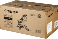 Торцовочная пила с протяжкой Зубр МАСТЕР 255 ЗПТ-255-1800 ПЛ