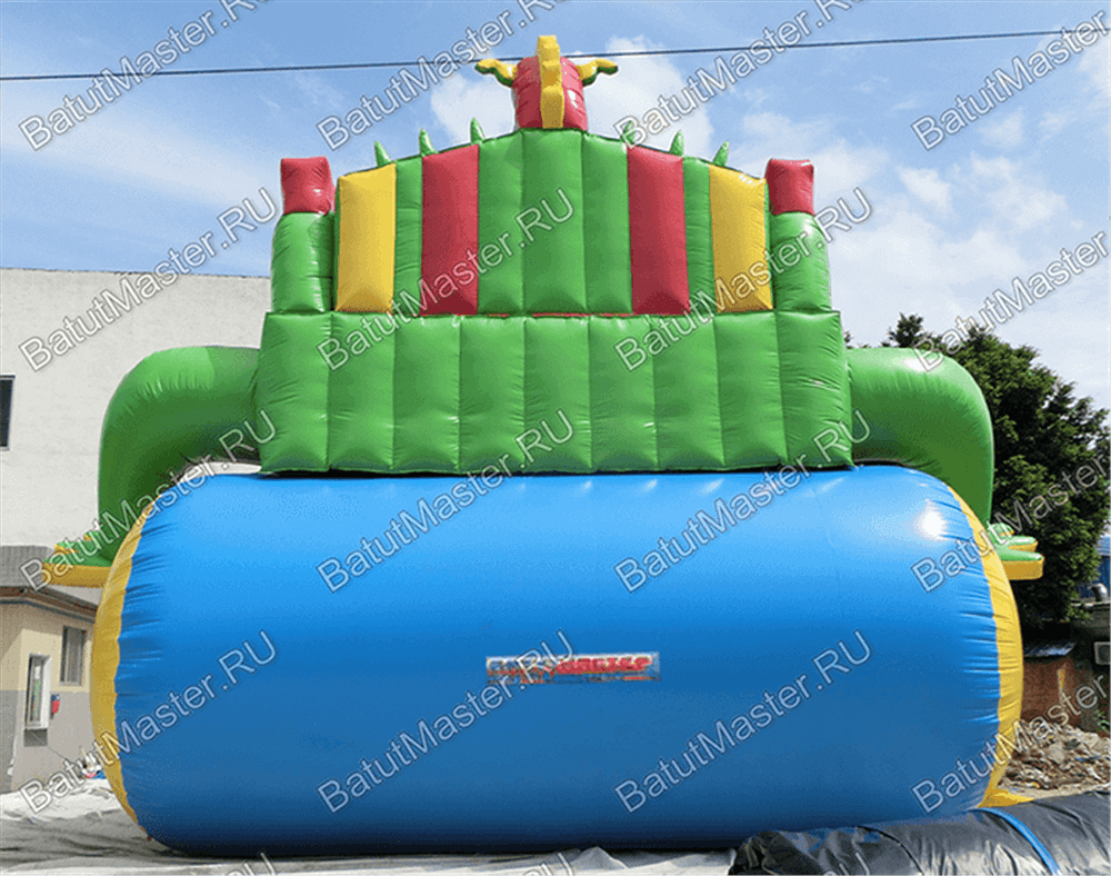 Коммерческий надувной батут "Змей Горыныч 3" 23*11*10 м