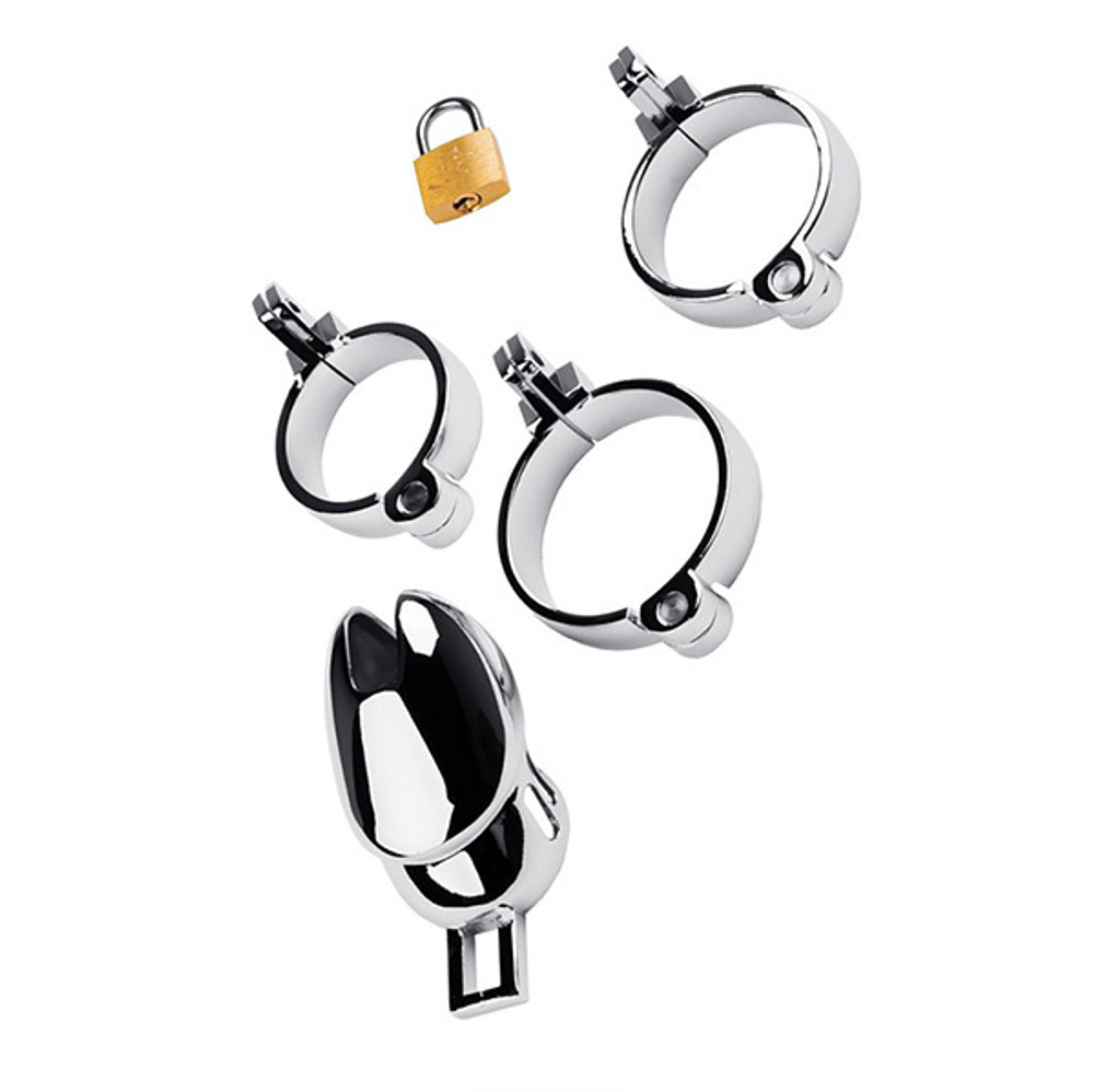 Мужской пояс верности ToyFa Metal 717207